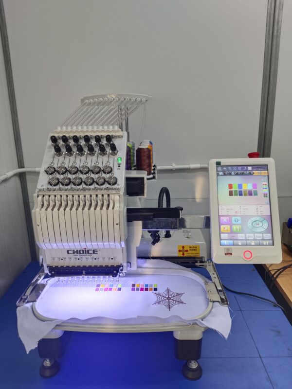จักรปักคอมพิวเตอร์ CHOICE รุ่น GC-MINI1201 (1 หัว 12 เข็ม) ลดโต๊ะได้ - Image 16
