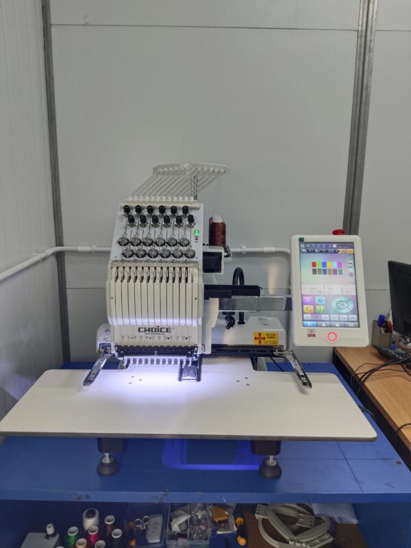 จักรปักคอมพิวเตอร์ CHOICE รุ่น GC-MINI1201 (1 หัว 12 เข็ม) ลดโต๊ะได้ - Image 17