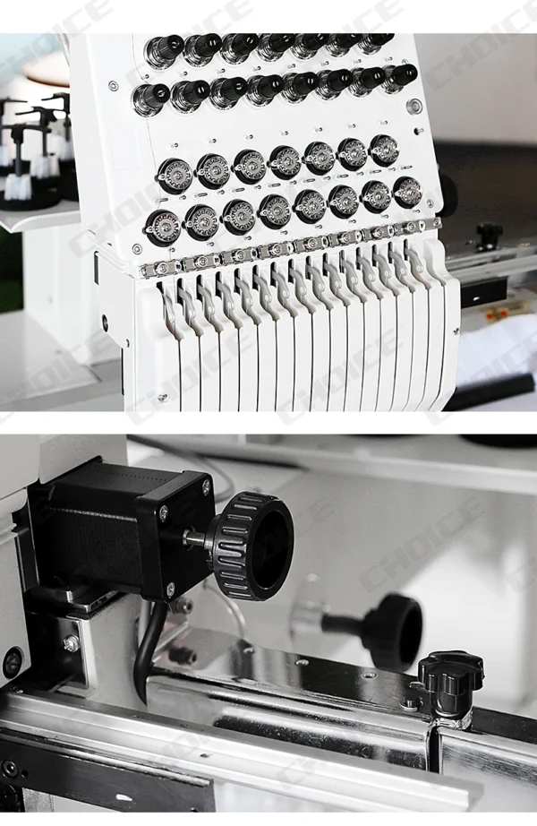 จักรปักคอมพิวเตอร์ CHOICE รุ่น GC-MINI1201 (1 หัว 12 เข็ม) ลดโต๊ะได้ - Image 7