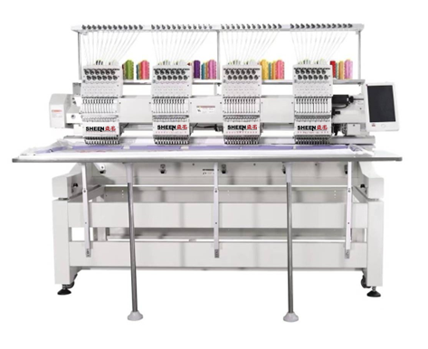 จักรปักคอมพิวเตอร์ SHEEN รุ่น GC-1204 (ลดโต๊ะได้ 4 หัว 12 เข็ม) 1 จักรปักคอมพิวเตอร์ SHEEN รุ่น GC-1204 (ลดโต๊ะได้ 4 หัว 12 เข็ม)
