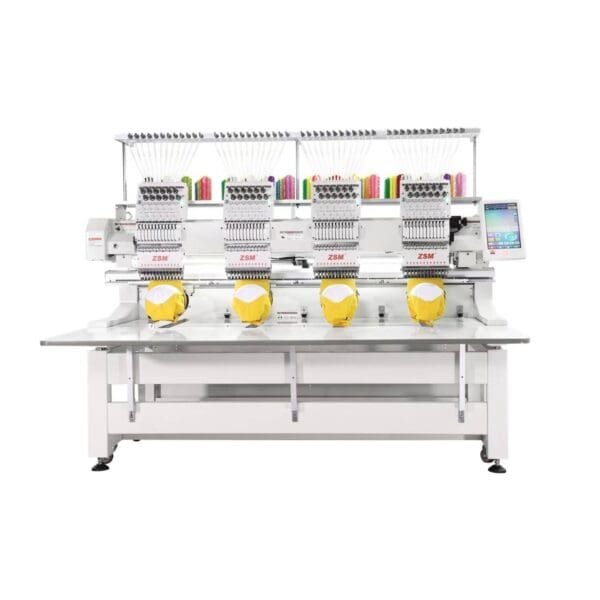 จักรปักคอมพิวเตอร์ ZSM รุ่น QM-1204 (4 หัว 12 เข็ม) ลดโต๊ะได้
