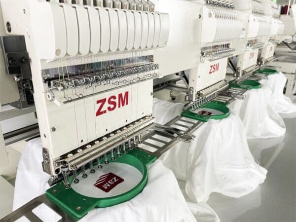 จักรปักคอมพิวเตอร์ ZSM รุ่น QM-1204 (4 หัว 12 เข็ม) ลดโต๊ะได้ - Image 3