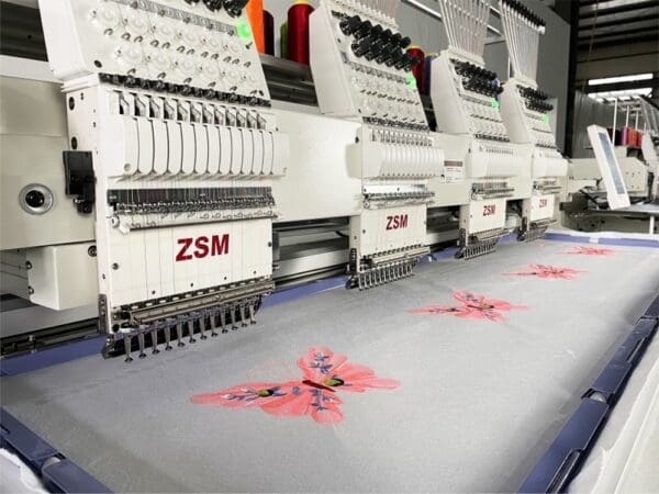 จักรปักคอมพิวเตอร์ ZSM รุ่น QM-1212 (12 หัว 12 เข็ม) ลดโต๊ะได้ - Image 3