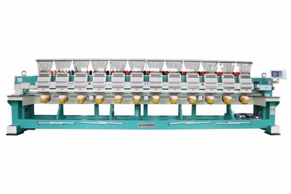 จักรปักคอมพิวเตอร์ ZSM รุ่น QM-1208 (8 หัว 12 เข็ม) ลดโต๊ะได้