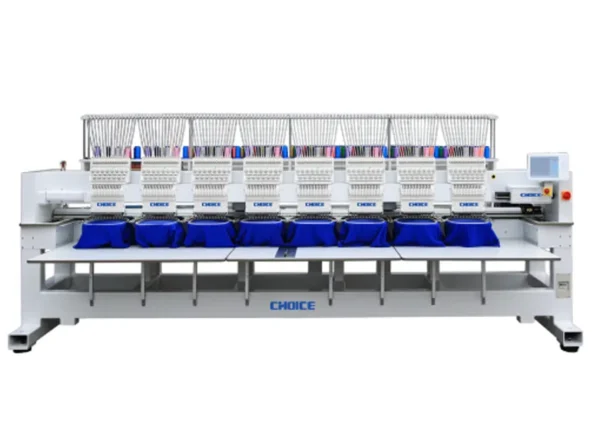 จักรปักคอมพิวเตอร์ CHOICE รุ่น GC-1208E (8 หัว 12 เข็ม) ลดโต๊ะได้