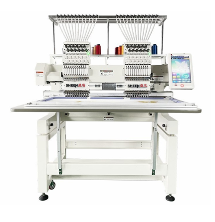 จักรปักคอมพิวเตอร์ SHEEN รุ่น GC-1202-MB ( ลดโต๊ะได้ 2 หัว 12 เข็ม) 4 จักรปักคอมพิวเตอร์ SHEEN รุ่น GC-1202-MB ( ลดโต๊ะได้ 2 หัว 12 เข็ม) - Image 4