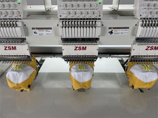 จักรปักคอมพิวเตอร์ ZSM รุ่น QM-1203 (3 หัว 12 เข็ม) ลดโต๊ะได้ - Image 2