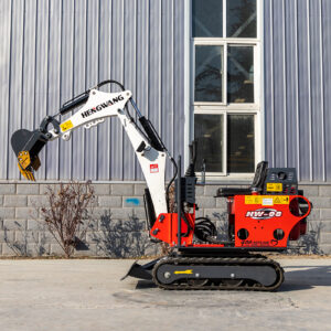 รถขุดตีนตะขาบขนาดเล็ก 1 ตัน รุ่น HW08 ( Mini Crawler Excavator )