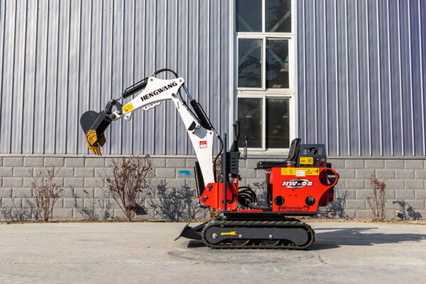 รถขุดตีนตะขาบขนาดเล็ก 1 ตัน รุ่น HW08 ( Mini Crawler Excavator )
