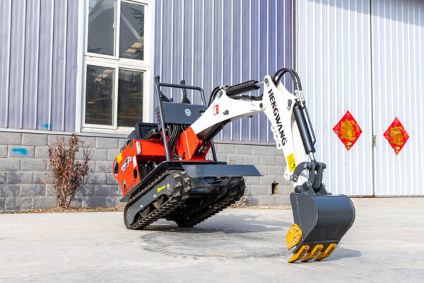 รถขุดตีนตะขาบขนาดเล็ก 1 ตัน รุ่น HW08 ( Mini Crawler Excavator ) - Image 9