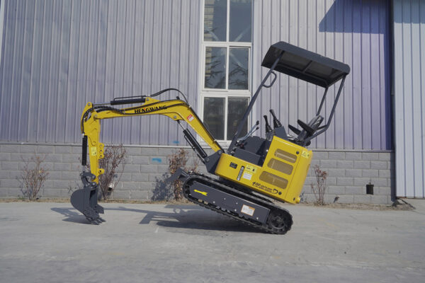 รถขุดตีนตะขาบขนาดเล็ก 1.1 ตัน  รุ่น HW17 ( Mini Crawler Excavator ) - Image 8