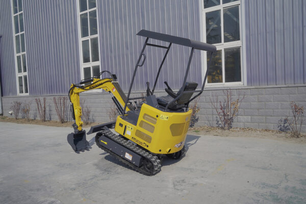 รถขุดตีนตะขาบขนาดเล็ก 1.1 ตัน  รุ่น HW17 ( Mini Crawler Excavator ) - Image 4