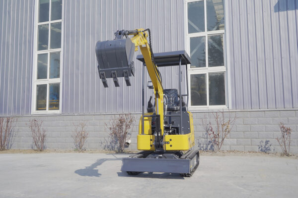 รถขุดตีนตะขาบขนาดเล็ก 1.1 ตัน  รุ่น HW17 ( Mini Crawler Excavator ) - Image 3