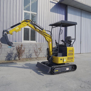 รถขุดตีนตะขาบขนาดเล็ก 1.1 ตัน  รุ่น HW17 ( Mini Crawler Excavator )