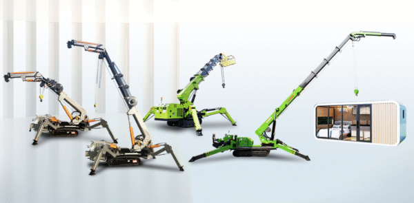 เครนแมงมุม  รุ่น  TSC400  (4 ton Spider Crane) - Image 4