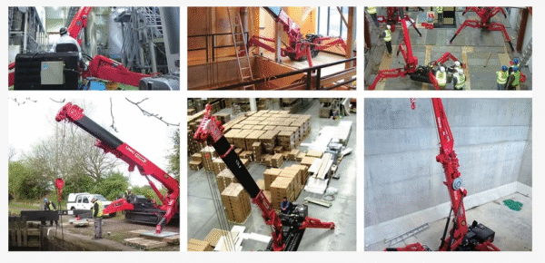 เครนแมงมุม  รุ่น  TSC400  (4 ton Spider Crane) - Image 8