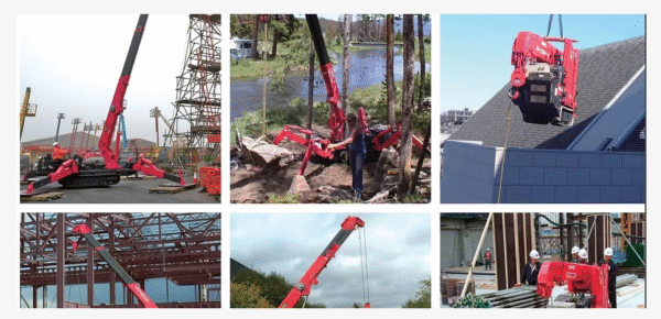 เครนแมงมุม  รุ่น  TSC400  (4 ton Spider Crane) - Image 9
