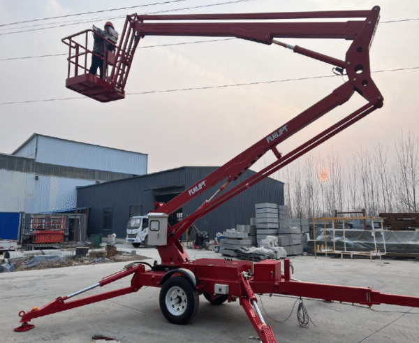 รถกระเช้าบูมแบบลากจูง รุ่น TBL-14A (Towable Boom Lift TBL-14A)
