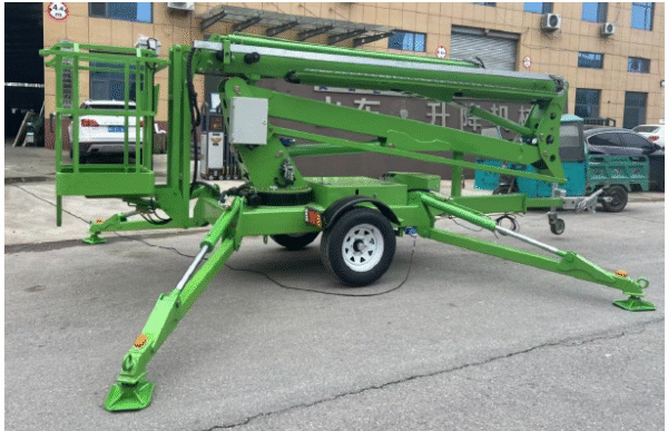 รถกระเช้าบูมแบบลากจูง รุ่น TBL-18A+กล้องโทรทัศน์ (Towable Boom Lift TBL-18A+Telescopic) - Image 3