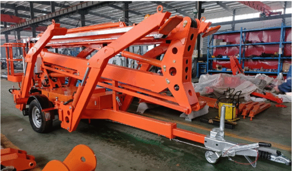 รถกระเช้าบูมแบบลากจูง รุ่น TBL-20A+กล้องโทรทรรศน์ (Towable Boom Lift TBL-20A+Telescopic) - Image 2