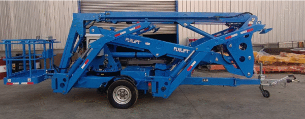 รถกระเช้าบูมแบบลากจูง รุ่น TBL-22A+กล้องโทรทรรศน์ (Towable Boom Lift TBL-22A+Telescopic) - Image 2