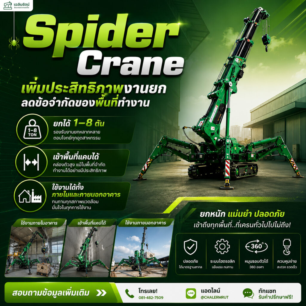 spidercrane infographic