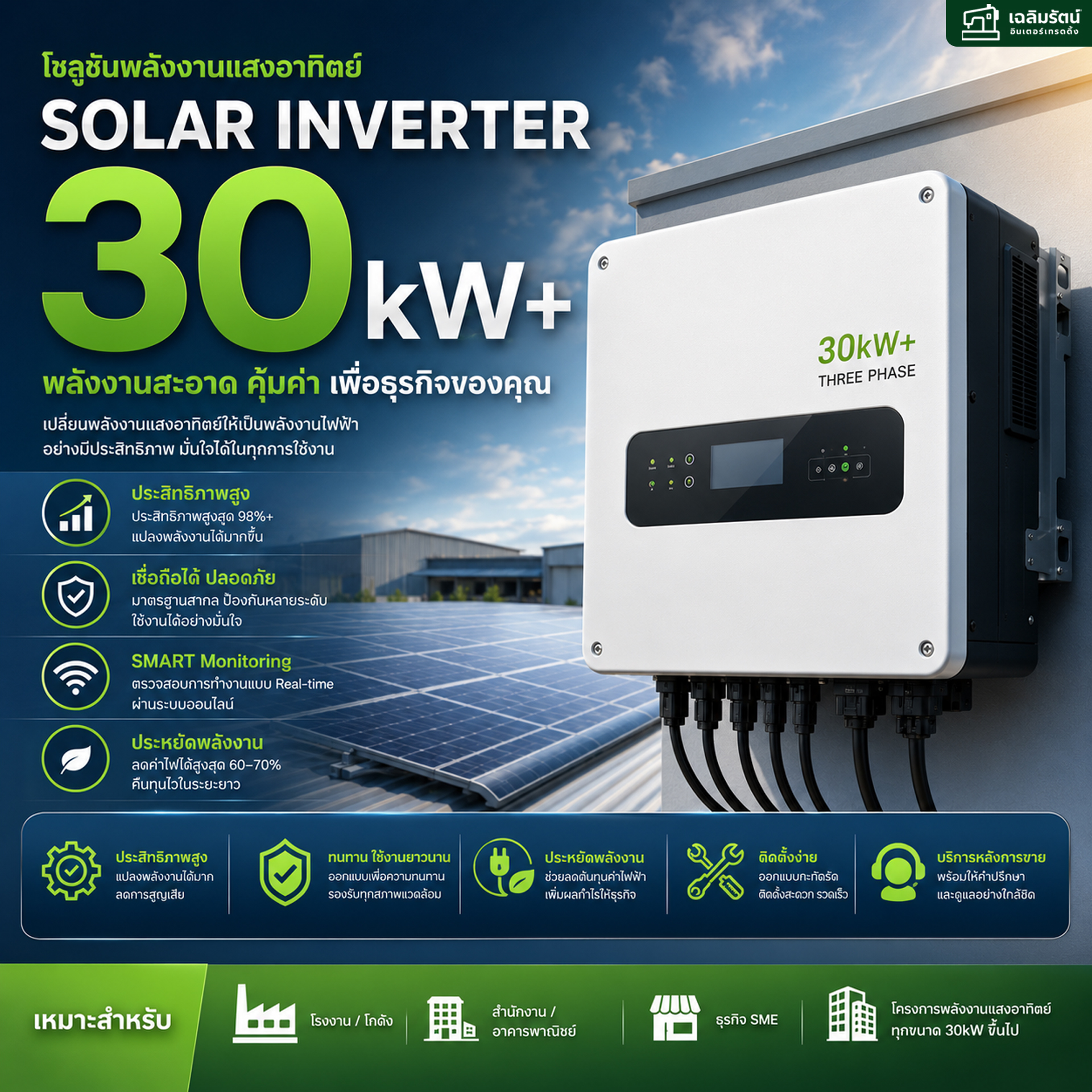 SOLAR INVERTER 30kW+ 1 SOLAR INVERTER 30kW+